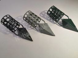 Кормушка Vikfish сербская пуля D25, 70 гр. леска, ил