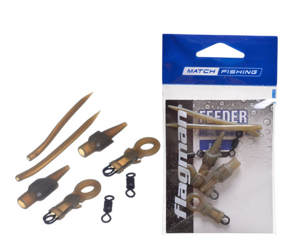 Набор Flagman для фидерной оснастки Feeder Running Rig Set 2шт KC0001