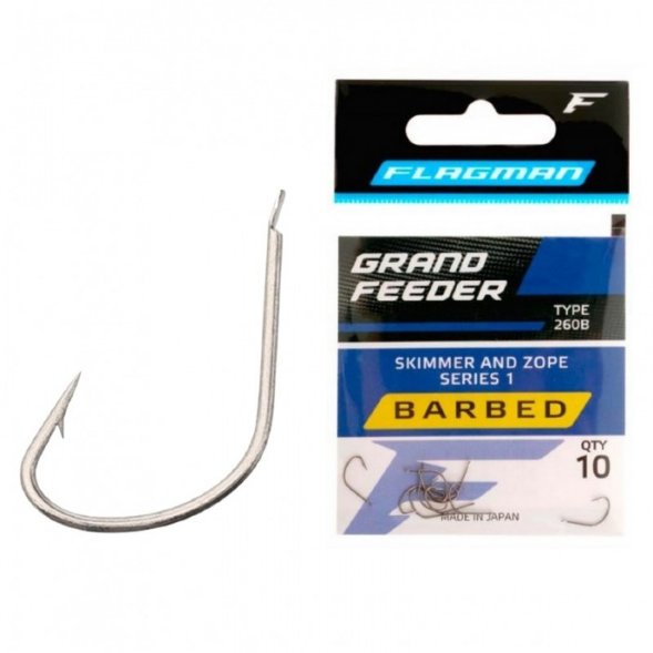 Крючок Flagman Grand Feeder Skimmer And Zope Series 1 №10 10шт