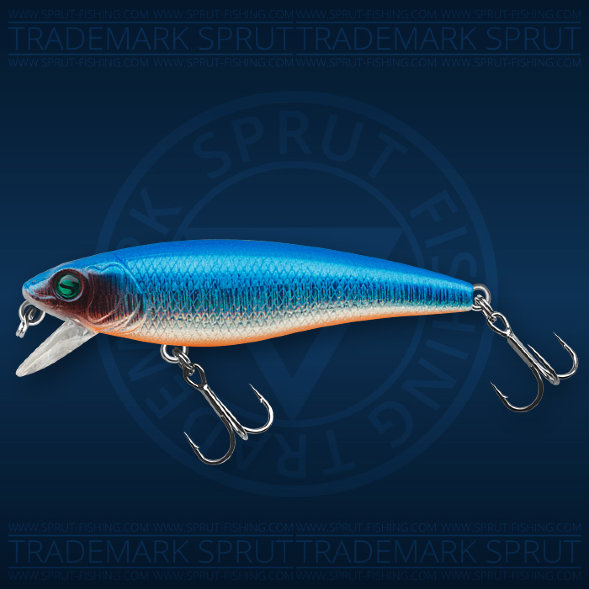 Воблер Sprut Sagami 65SP 6г/SB