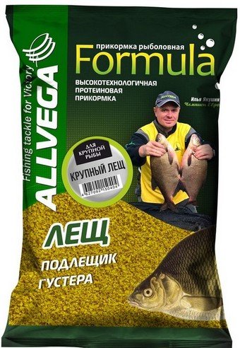 Прикормка ALLVEGA Formula Big Bream крупный лещ 900г