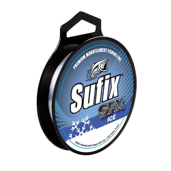Леска зимняя SUFIX SFX Ice 100 м прозрачная 0,20 мм