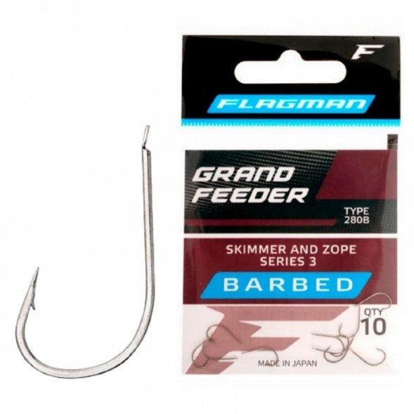 Крючок Flagman Grand Feeder Skimmer And Zope Series 3 №16 10шт
