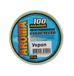 Тесто 100 Поклевок Aroma Укроп сух. протеин. 50г