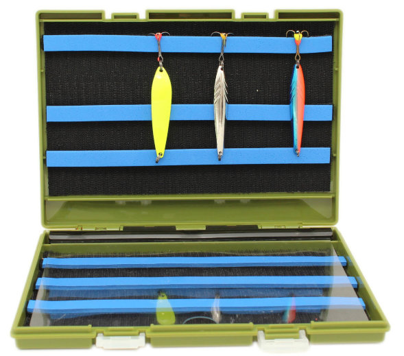 Коробка Condor двусторонняя для мормышек 140х195х20 мм