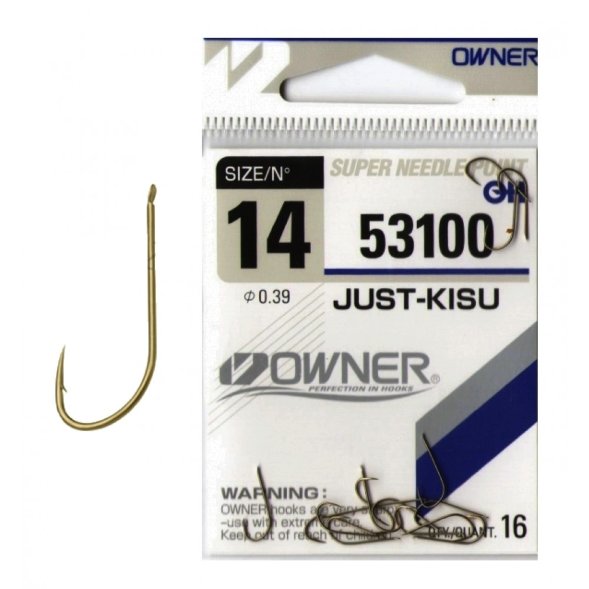 Крючок OWNER Just-Kisu 53100-14 16шт