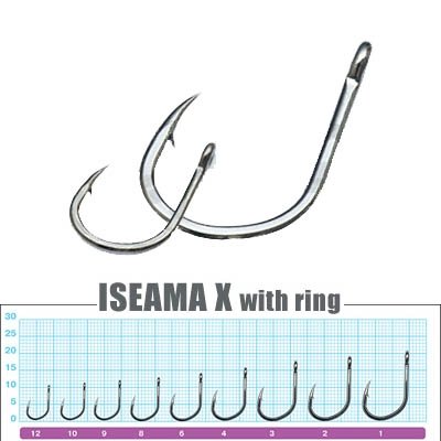 Крючок OWNER Iseama X with Ring 56501-10 9шт