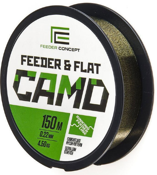Леска Feeder Concept Feeder&amp;Flat Camo 0.25 150м