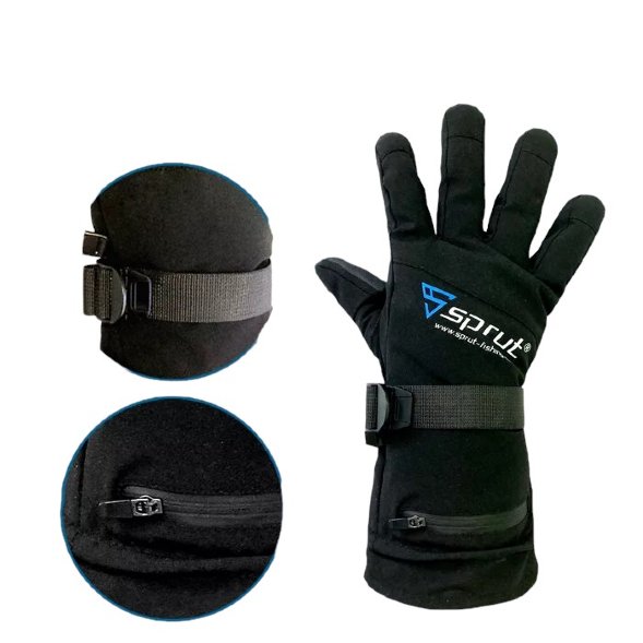 Перчатки SPRUT WindStopper Thermal TWSGLV-BK-L