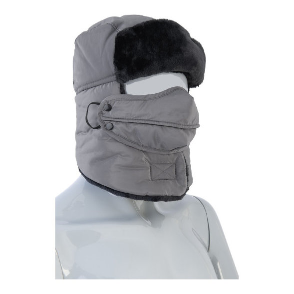 Шапка зимняя с маской и воротником, цвет в ассортименте