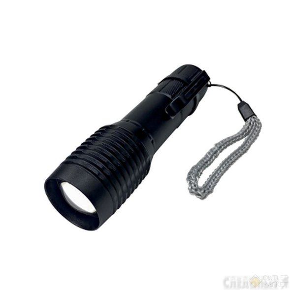 Фонарь ручной Сибирский Следопыт-АУР, 1 LED + 1 COB, аккум. 220В, USB
