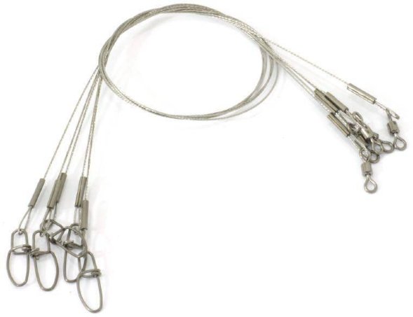 Поводок KOSADAKA Classic 15см 6кг 1x7 5шт KS-7004-00